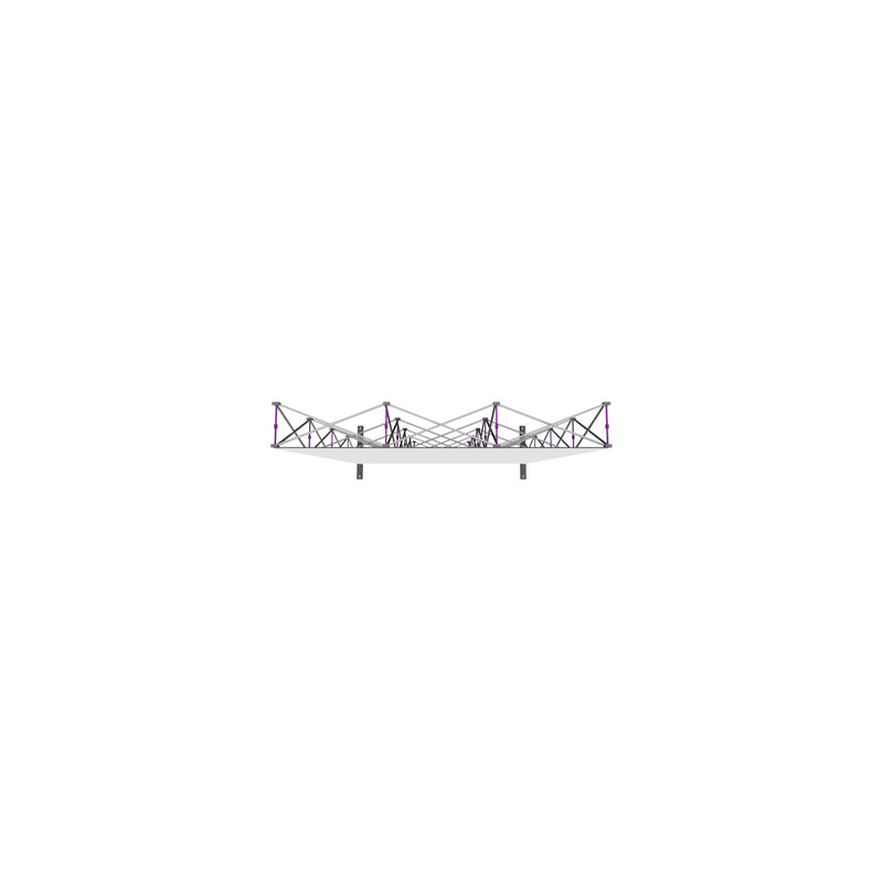Hopup 7.5ft Straight Extra Tall Tension Fabric Display