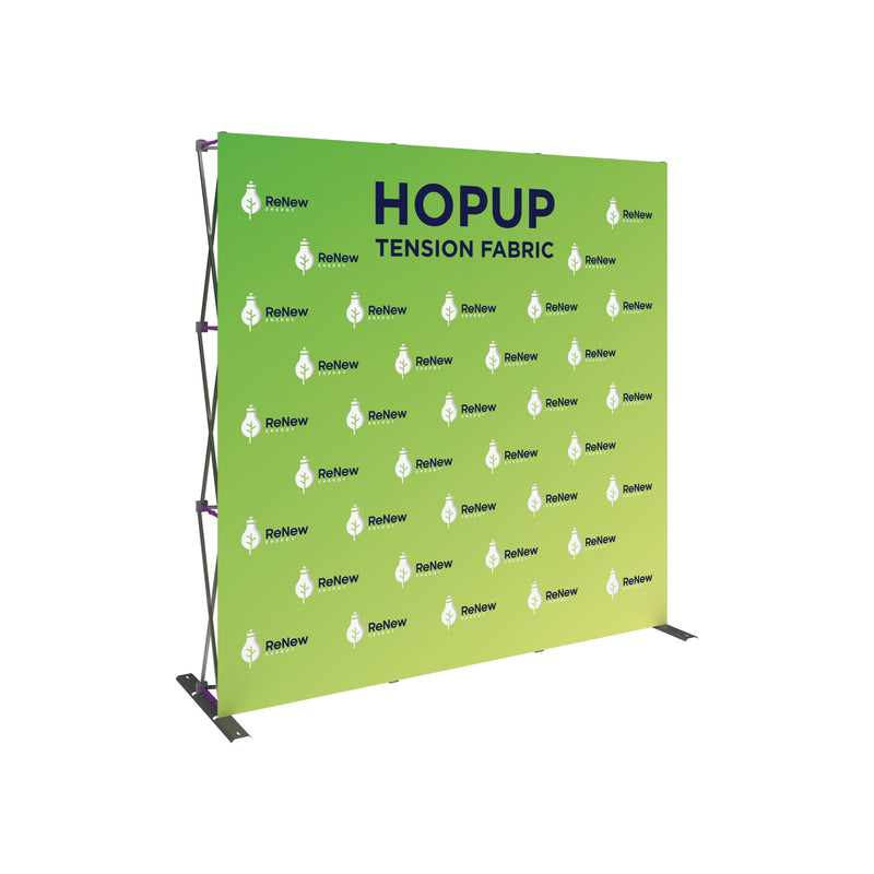 Hopup 7.5ft Straight Full Height Tension Fabric Display
