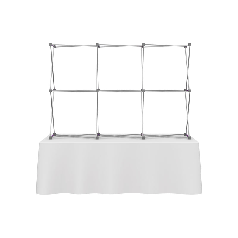 Hopup 7.5ft Straight Tabletop Tension Fabric Display