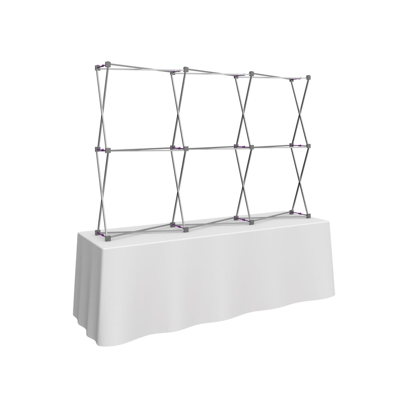 Hopup 7.5ft Straight Tabletop Tension Fabric Display