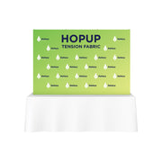 Hopup 7.5ft Straight Tabletop Tension Fabric Display