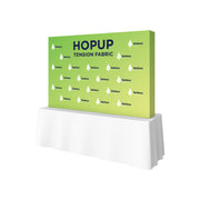 Hopup 7.5ft Straight Tabletop Tension Fabric Display