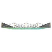 Hopup Lite 10ft Straight Full Height Tension Fabric Display