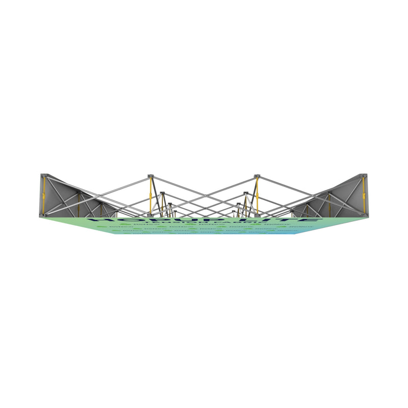 Hopup Lite 8ft Straight Full Height Tension Fabric Display
