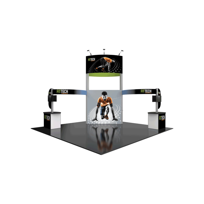 Hybrid Pro 20x20 Modular Island Kit 17B