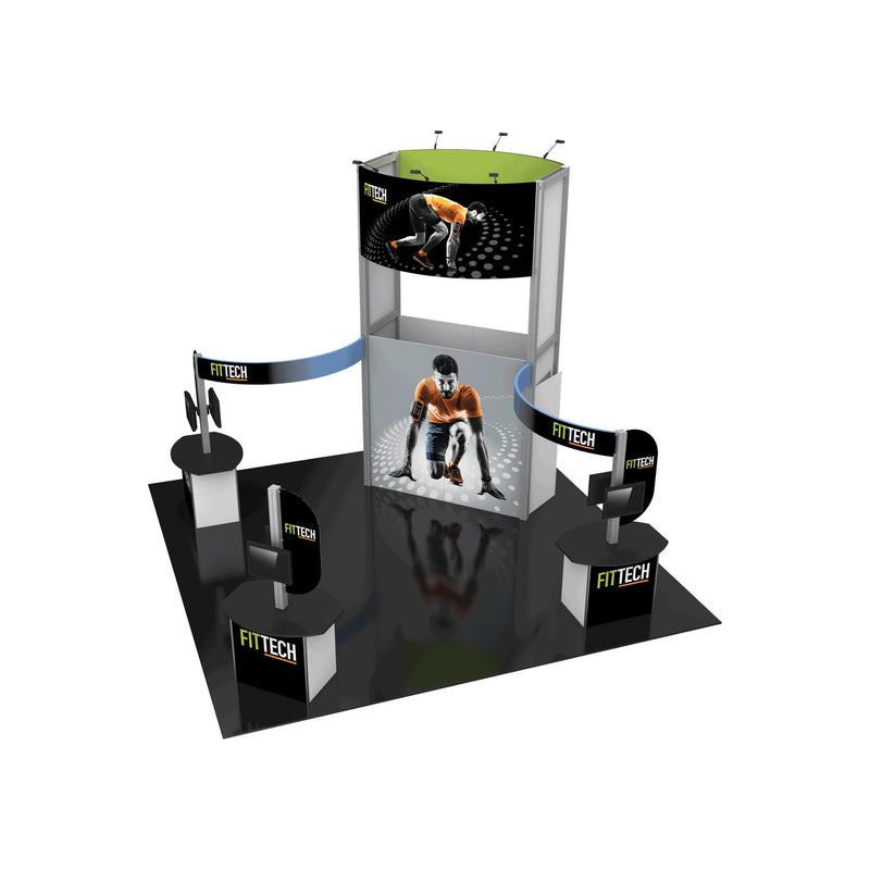 Hybrid Pro 20x20 Modular Island Kit 17