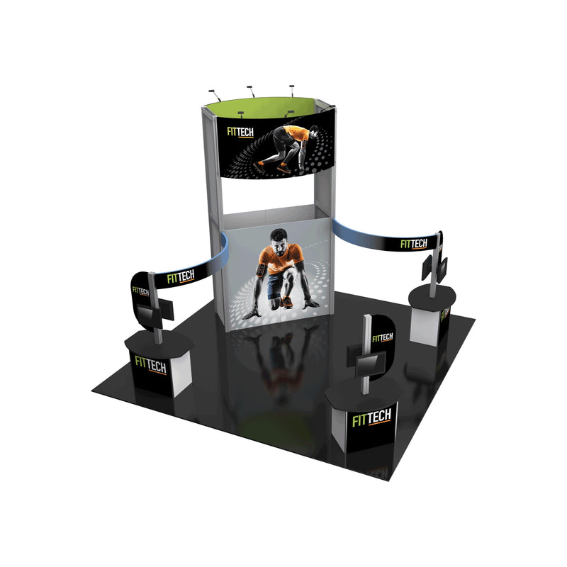 Hybrid Pro 20x20 Modular Island Kit 17