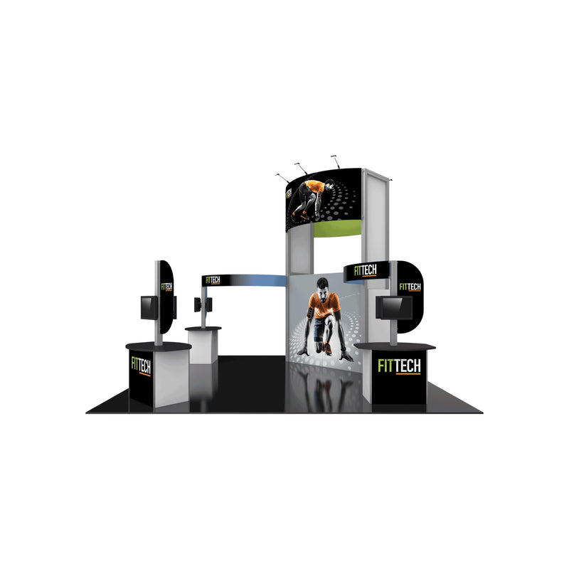 Hybrid Pro 20x20 Modular Island Kit 17