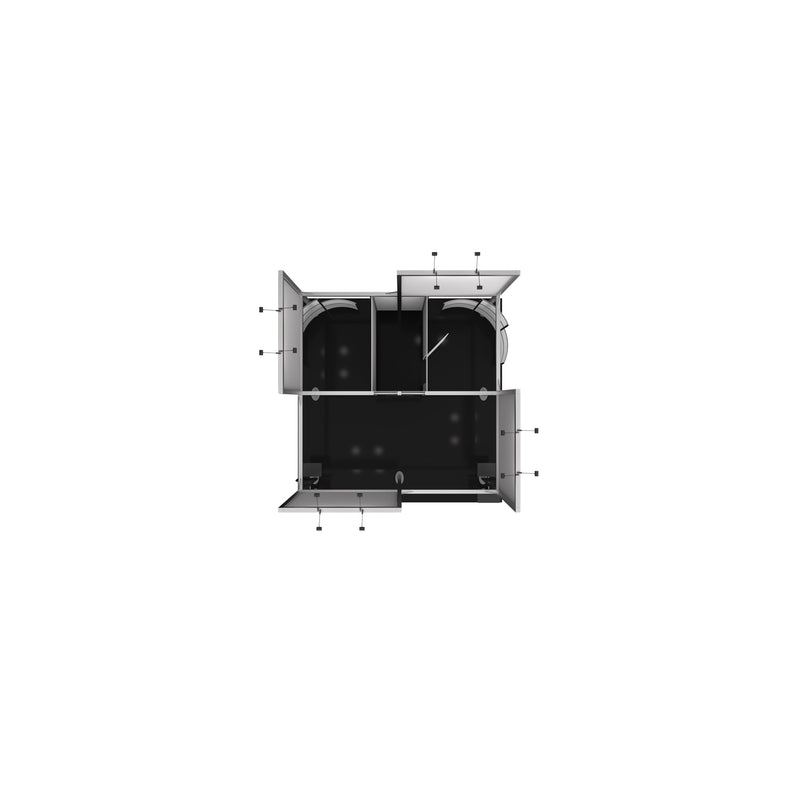 Hybrid Pro 20x20 Modular Island Kit 19