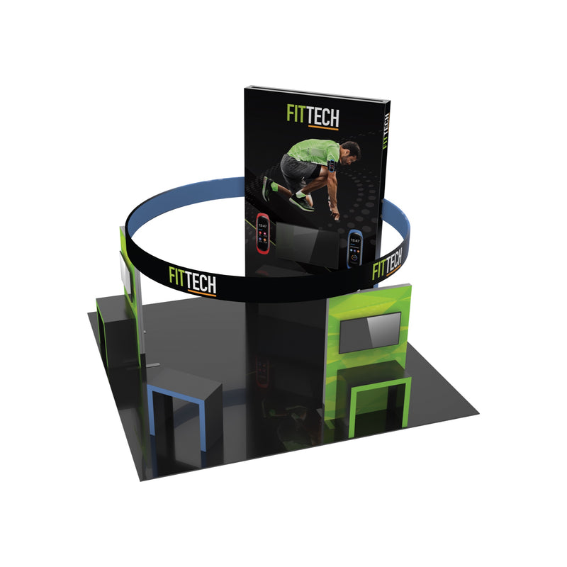Hybrid Pro 20x20 Modular Island Kit 38