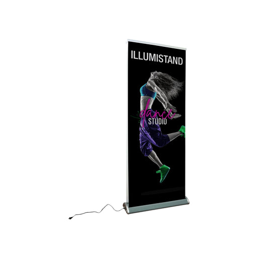 Illumistand Double Sided Light Up Retractable Banner Stand