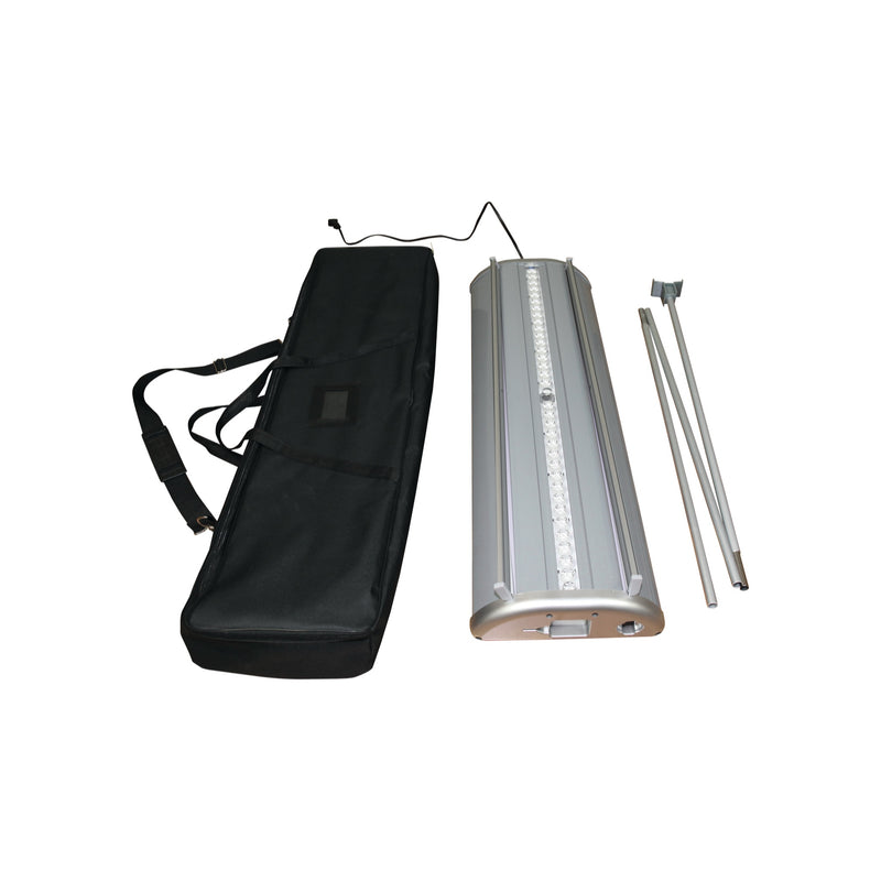 Illumistand Double Sided Light Up Retractable Banner Stand