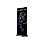 Illumistand Double Sided Light Up Retractable Banner Stand