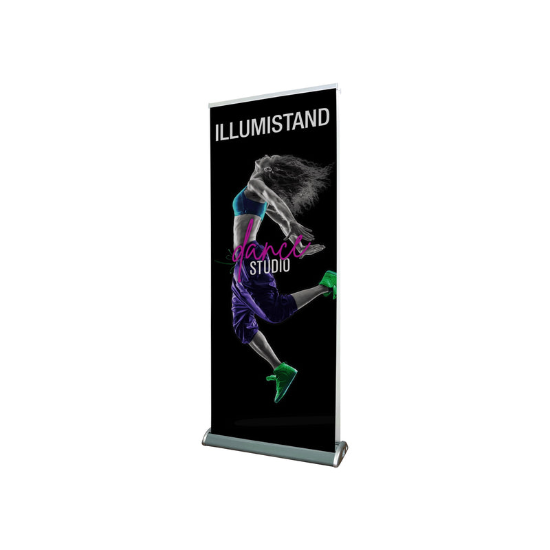 Illumistand Double Sided Light Up Retractable Banner Stand