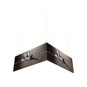 8ft x 8ft x 3ft L-Shaped Hanging Structure