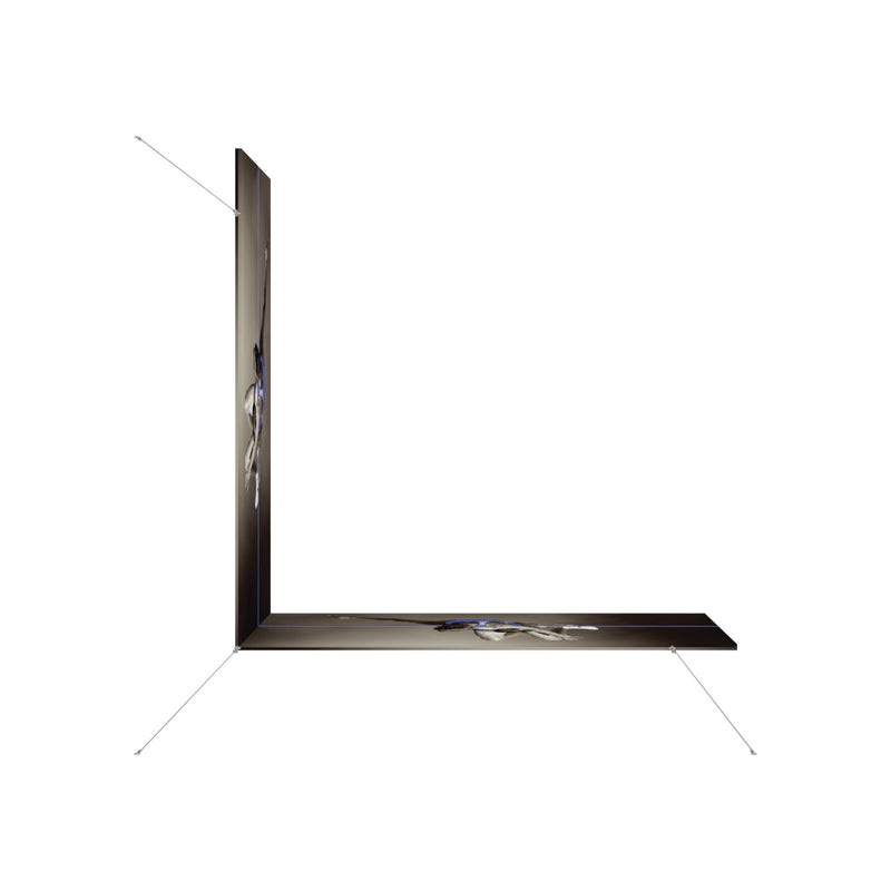 8ft x 8ft x 3ft L-Shaped Hanging Structure