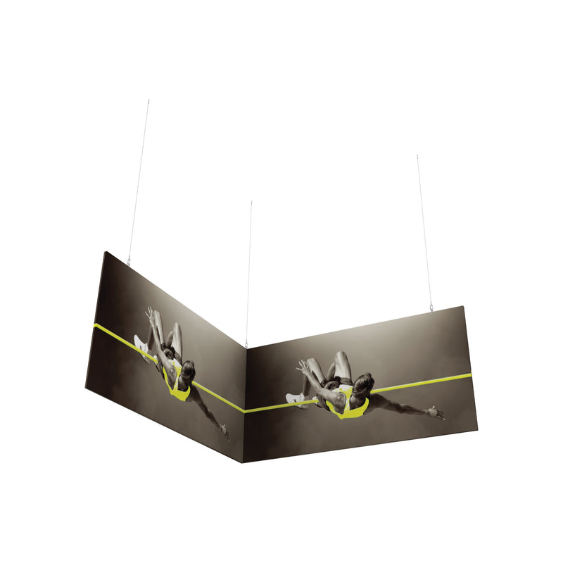 8ft x 8ft x 4ft  L-Shaped Hanging Structure