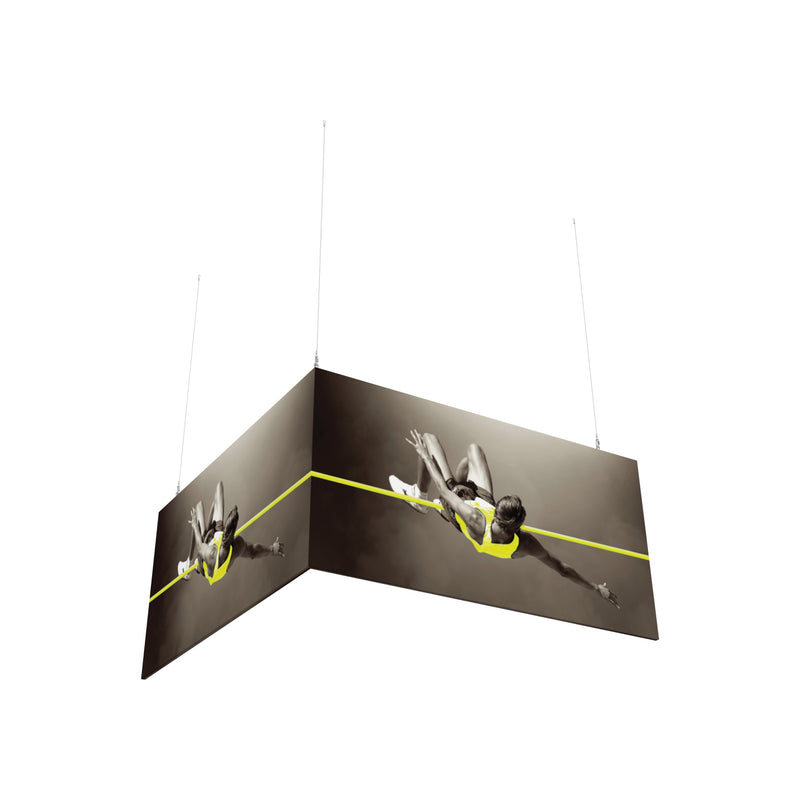 8ft x 8ft x 4ft  L-Shaped Hanging Structure