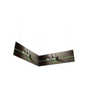 10ft x 10ft x 3ft L-Shaped Hanging Structure