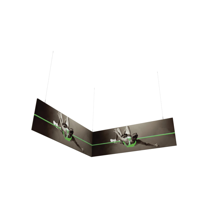 10ft x 10ft x 3ft L-Shaped Hanging Structure