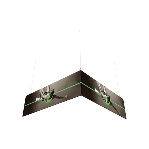 10ft x 10ft x 3ft L-Shaped Hanging Structure