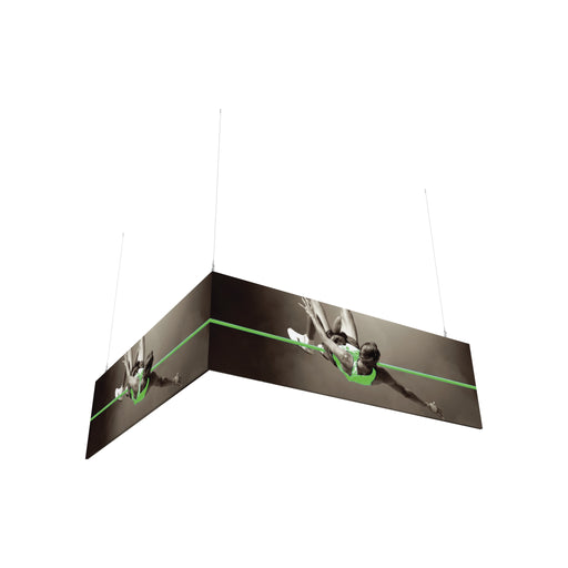 10ft x 10ft x 3ft L-Shaped Hanging Structure