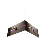 10ft x 10ft x 4ft L-Shaped Hanging Structure