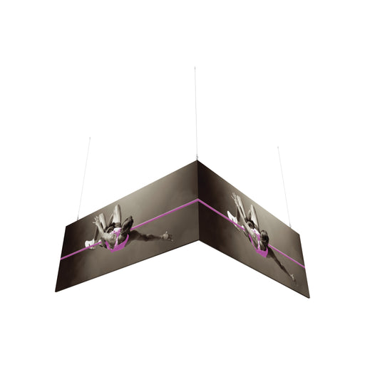 10ft x 10ft x 4ft L-Shaped Hanging Structure