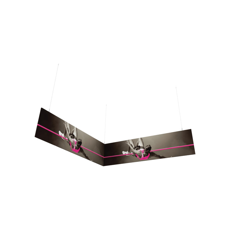 12ft x 12ft x 3ft  L-Shaped Hanging Structure
