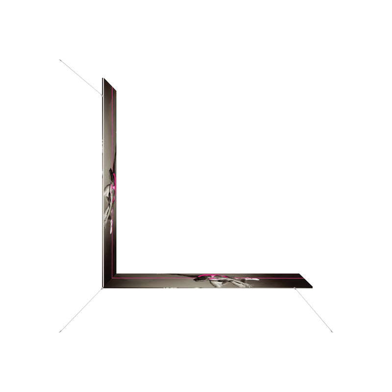 12ft x 12ft x 3ft  L-Shaped Hanging Structure