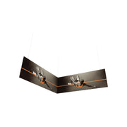 12ft x 12ft x 4ft L-Shaped Hanging Structure