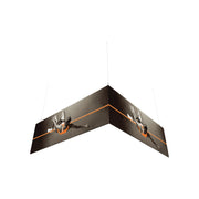 12ft x 12ft x 4ft L-Shaped Hanging Structure