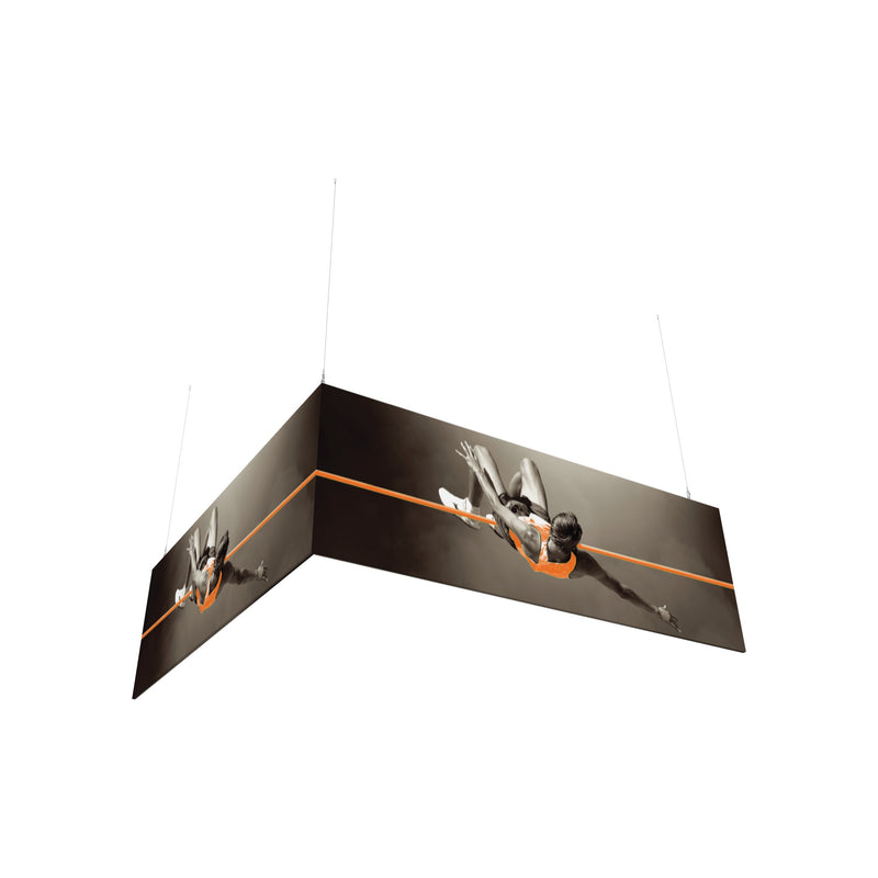 12ft x 12ft x 4ft L-Shaped Hanging Structure