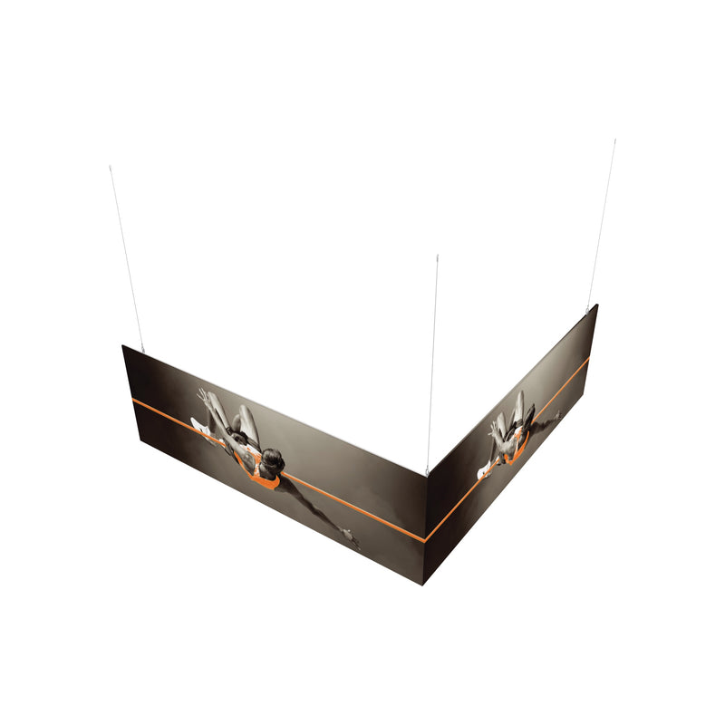 12ft x 12ft x 4ft L-Shaped Hanging Structure
