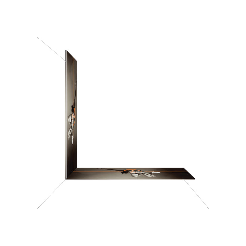 12ft x 12ft x 4ft L-Shaped Hanging Structure