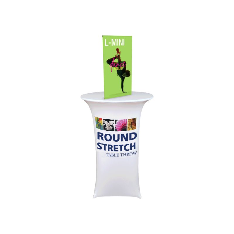 L-Mini Spring Back Banner Stand