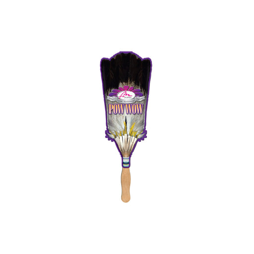 LF-102 - Broom Hand Fan Full Color (2 Sides)
