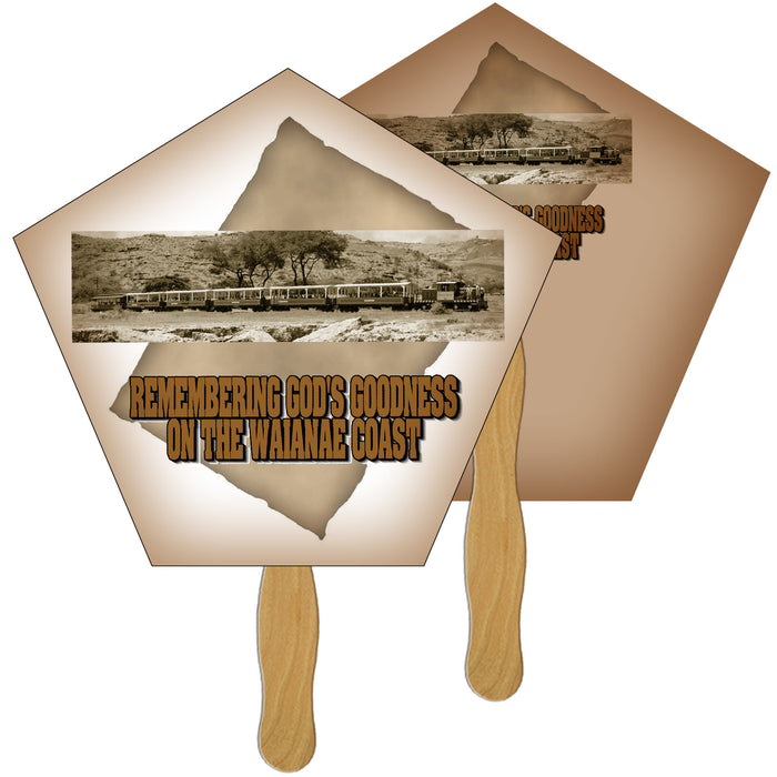 LF-11 CHURCH HAND FAN FULL COLOR