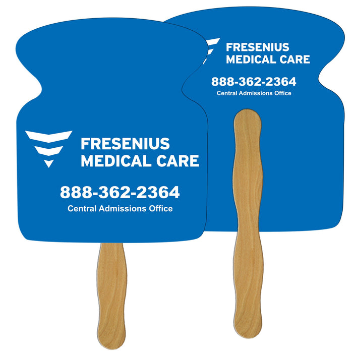 LF-37 APOTHECARY JAR HAND FAN FULL COLOR (2 SIDES)