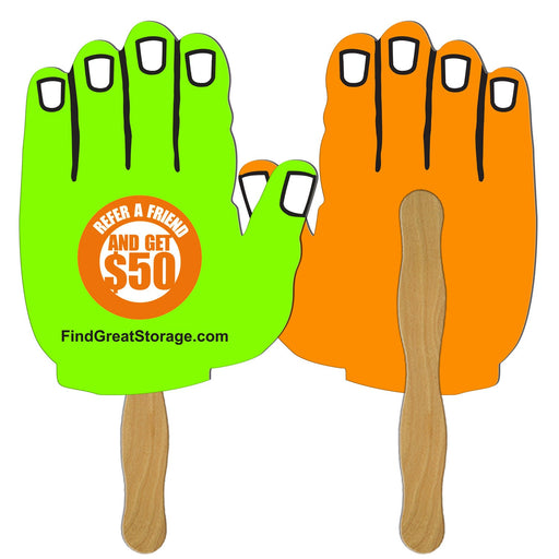 EZ-40 - Hand Hand Fan Full Color (2 Sides)
