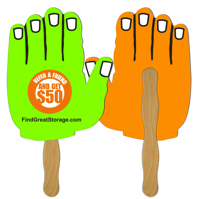LF-40 HAND HAND FAN FULL COLOR (2 SIDES)