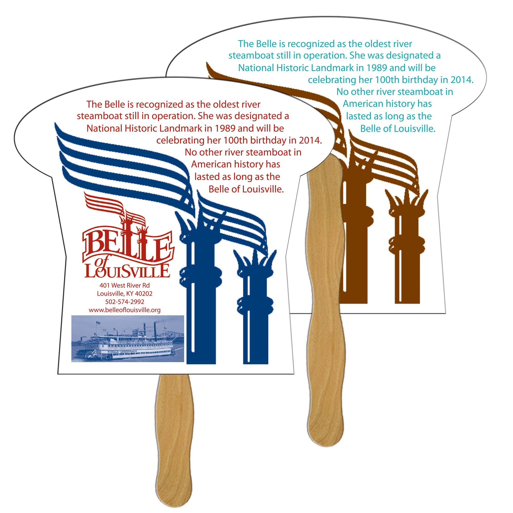 LF-56 MUSHROOM HAND FAN FULL COLOR