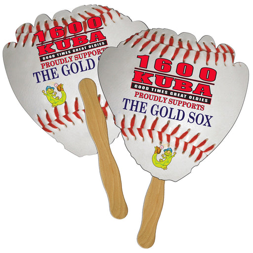 LF-67 - Glove Hand Fan Full Color (2 Sides)
