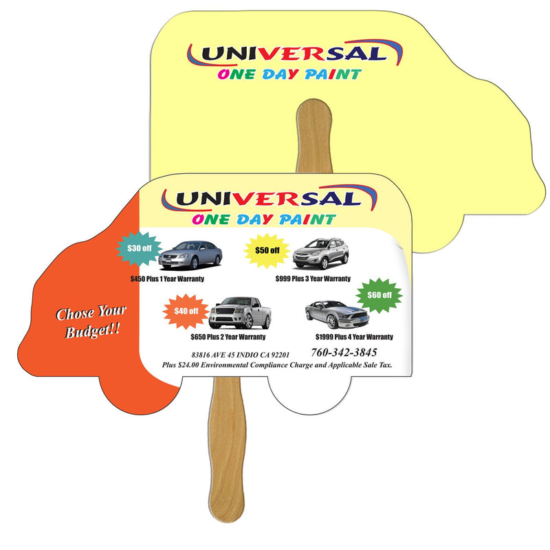 EZ-9 - Truck Hand Fan Full Color (2 Sides)