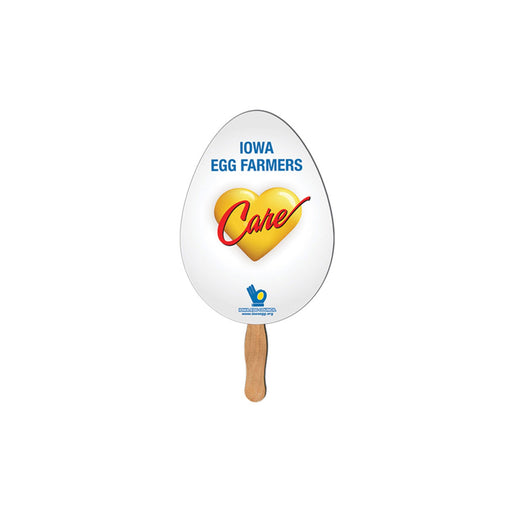 LFA-104 - Egg Auction Hand Fan Full Color