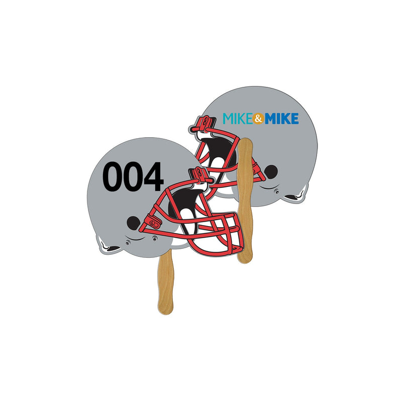 LFA-12A - Helmet Auction Hand Fan Full Color