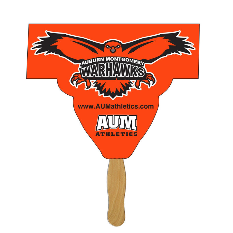 EZX-106 - Mascot Hand Fan Full Color (1 Side)