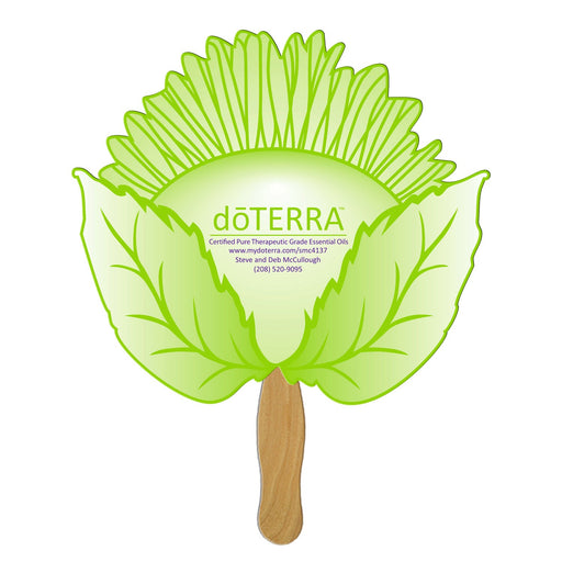 LFX-111 - Sunflower Hand Fan Full Color (1 Side)
