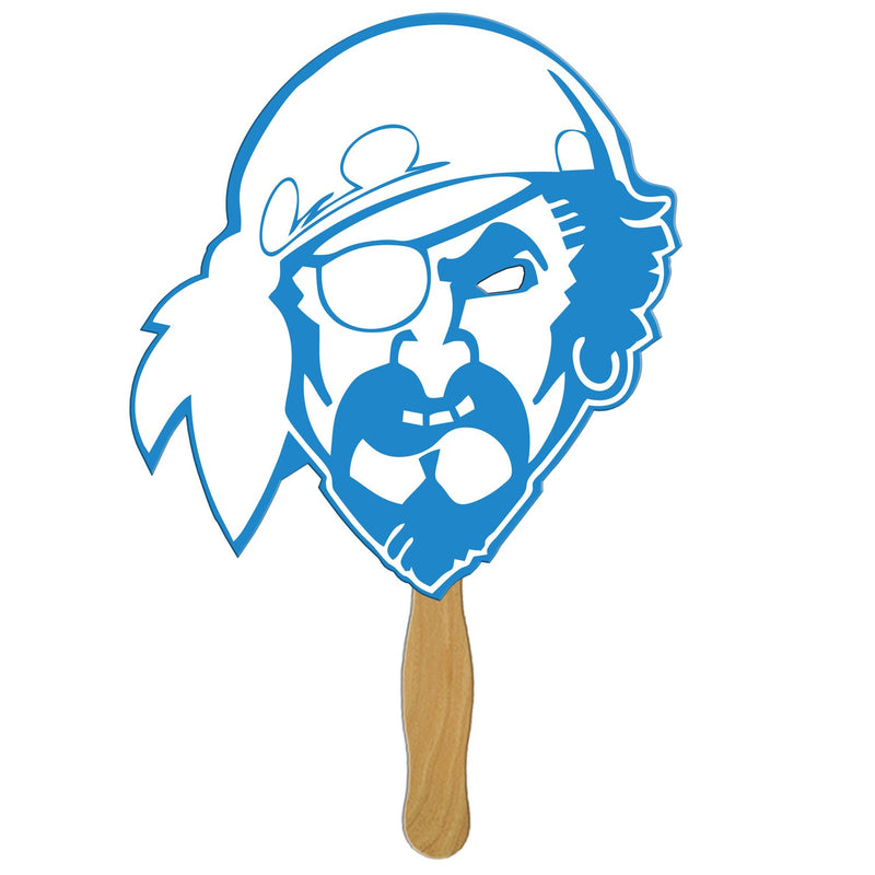 EZX-117 - Pirate Hand Fan Full Color (1 Side)