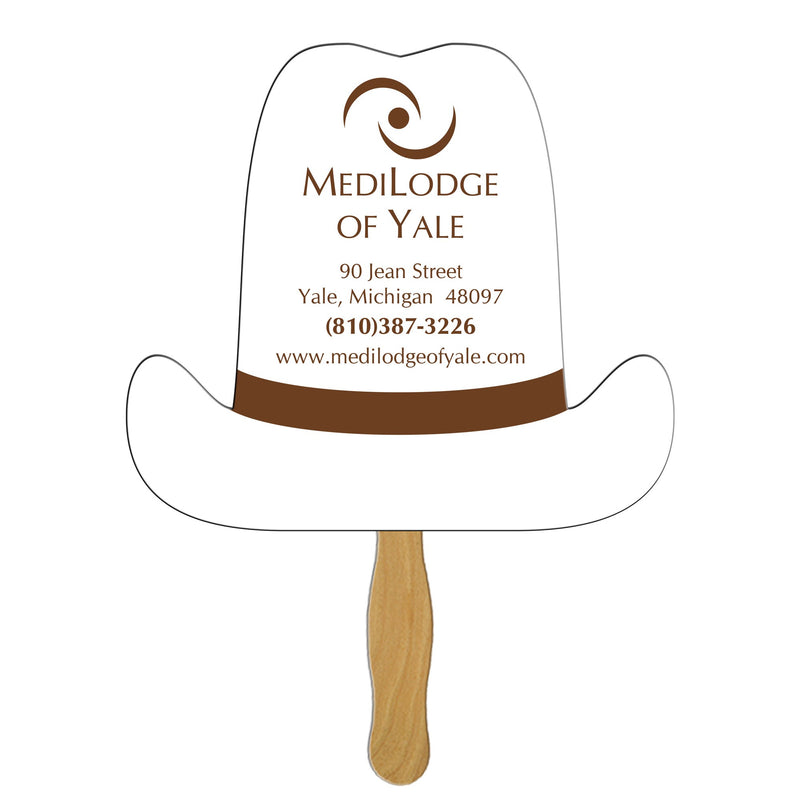 LFX-120 1 GALLON HAT HAND FAN FULL COLOR